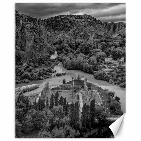 Florentino ameghino dam, chubut, argentina Canvas 16  x 20  from ArtsNow.com 15.75 x19.29  Canvas - 1