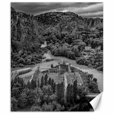 Florentino ameghino dam, chubut, argentina Canvas 20  x 24  from ArtsNow.com 19.57 x23.15  Canvas - 1