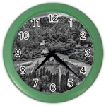 Florentino ameghino dam, chubut, argentina Color Wall Clock