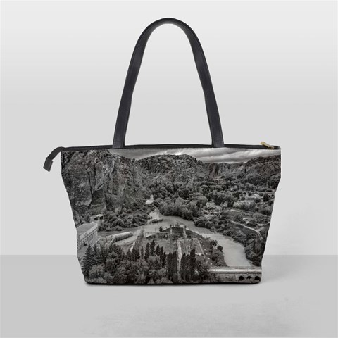 Florentino ameghino dam, chubut, argentina Classic Shoulder Handbag from ArtsNow.com Back