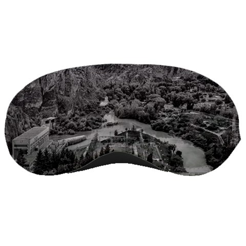 Florentino ameghino dam, chubut, argentina Sleep Mask from ArtsNow.com Front