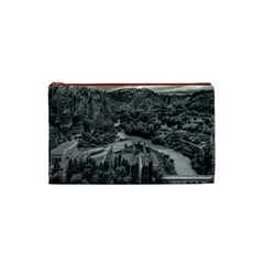 Florentino ameghino dam, chubut, argentina Cosmetic Bag (Small) from ArtsNow.com Front