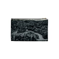 Florentino ameghino dam, chubut, argentina Cosmetic Bag (Small) from ArtsNow.com Back