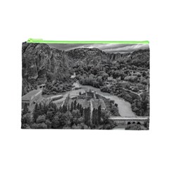 Florentino ameghino dam, chubut, argentina Cosmetic Bag (Large) from ArtsNow.com Front