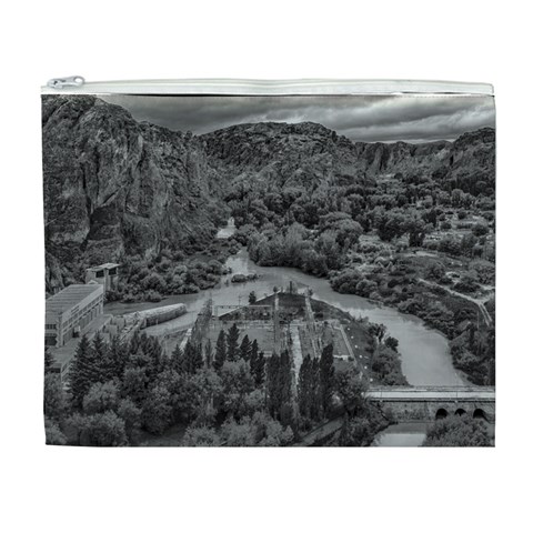 Florentino ameghino dam, chubut, argentina Cosmetic Bag (XL) from ArtsNow.com Front