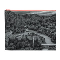 Florentino ameghino dam, chubut, argentina Cosmetic Bag (XL) from ArtsNow.com Front