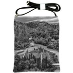 Florentino ameghino dam, chubut, argentina Shoulder Sling Bag