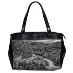 Florentino ameghino dam, chubut, argentina Oversize Office Handbag (2 Sides)