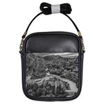 Florentino ameghino dam, chubut, argentina Girls Sling Bag