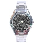 Florentino ameghino dam, chubut, argentina Stainless Steel Analogue Watch