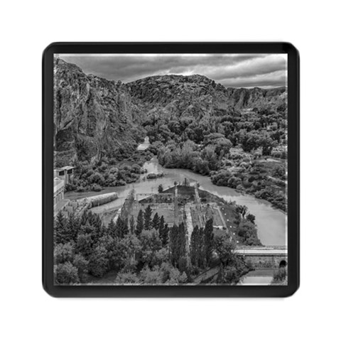 Florentino ameghino dam, chubut, argentina Memory Card Reader (Square) from ArtsNow.com Front