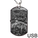 Florentino ameghino dam, chubut, argentina Dog Tag USB Flash (One Side)