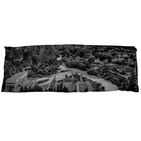 Florentino ameghino dam, chubut, argentina Body Pillow Case (Dakimakura) from ArtsNow.com Body Pillow Case