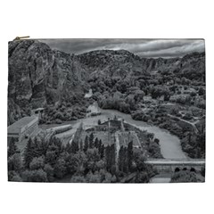 Florentino ameghino dam, chubut, argentina Cosmetic Bag (XXL) from ArtsNow.com Front