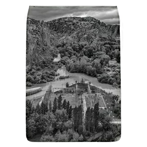 Florentino ameghino dam, chubut, argentina Removable Flap Cover (L) from ArtsNow.com Front