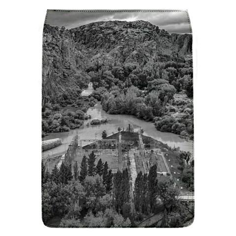 Florentino ameghino dam, chubut, argentina Removable Flap Cover (S) from ArtsNow.com Front