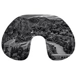 Florentino ameghino dam, chubut, argentina Travel Neck Pillow