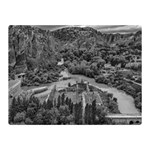 Florentino ameghino dam, chubut, argentina Two Sides Premium Plush Fleece Blanket (Mini)