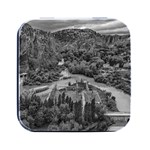 Florentino ameghino dam, chubut, argentina Square Metal Box (Black)