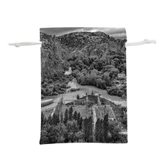 Florentino ameghino dam, chubut, argentina Lightweight Drawstring Pouch (S) from ArtsNow.com Front