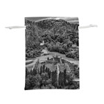 Florentino ameghino dam, chubut, argentina Lightweight Drawstring Pouch (L)