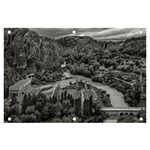 Florentino ameghino dam, chubut, argentina Banner and Sign 6  x 4 