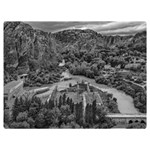 Florentino ameghino dam, chubut, argentina Premium Plush Fleece Blanket (Extra Small)