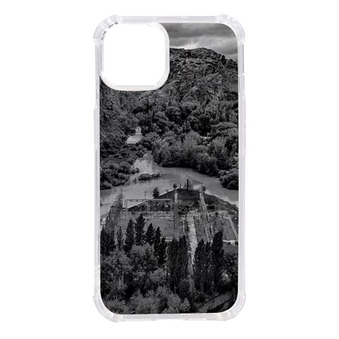 Florentino ameghino dam, chubut, argentina iPhone 14 TPU UV Print Case from ArtsNow.com Front