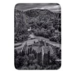 Florentino ameghino dam, chubut, argentina Rectangular Glass Fridge Magnet (4 pack)