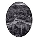 Florentino ameghino dam, chubut, argentina Oval Glass Fridge Magnet (4 pack)