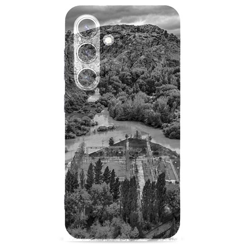 Florentino ameghino dam, chubut, argentina Samsung Galaxy S24 6.2 Inch Black TPU UV Case from ArtsNow.com Front