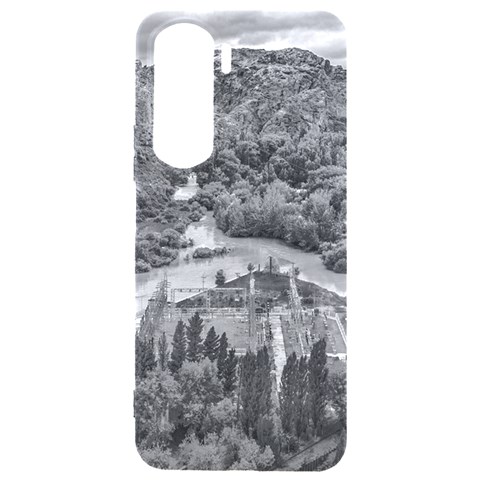 Florentino ameghino dam, chubut, argentina Samsung Galaxy S24 Plus 6.7 Inch Black TPU UV Case from ArtsNow.com Front