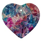 Blue Blend Ornament (Heart)