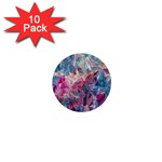 Blue Blend 1  Mini Magnet (10 pack) 