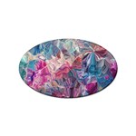 Blue Blend Sticker Oval (100 pack)