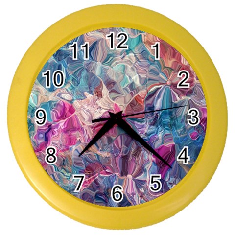 Blue Blend Color Wall Clock from ArtsNow.com Front