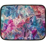 Blue Blend Two Sides Fleece Blanket (Mini)