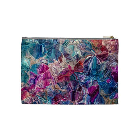 Blue Blend Cosmetic Bag (Medium) from ArtsNow.com Back