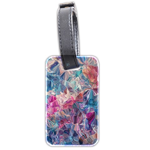 Blue Blend Luggage Tag (two sides) from ArtsNow.com Front