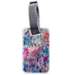 Blue Blend Luggage Tag (two sides) from ArtsNow.com Front