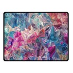 Blue Blend Two Sides Fleece Blanket (Small)