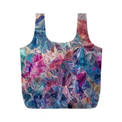 Blue Blend Full Print Recycle Bag (M) from ArtsNow.com Front