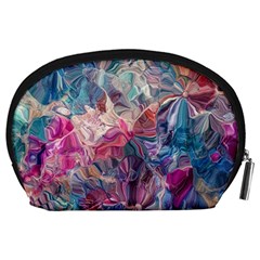 Blue Blend Accessory Pouch (Large) from ArtsNow.com Back