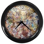 Mono Pour Blend  Wall Clock (Black)