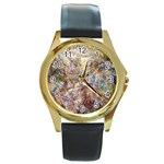 Mono Pour Blend  Round Gold Metal Watch