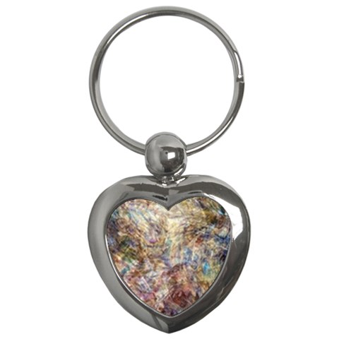 Mono Pour Blend  Key Chain (Heart) from ArtsNow.com Front