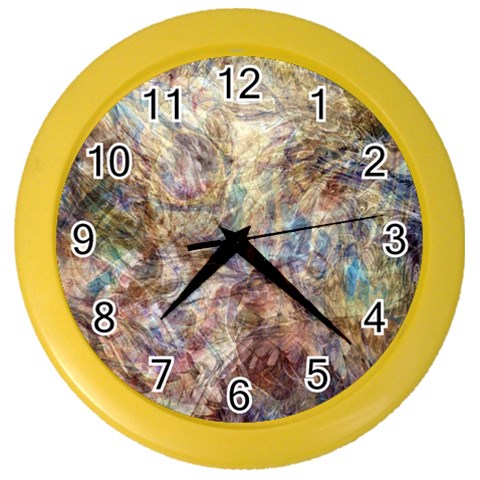 Mono Pour Blend  Color Wall Clock from ArtsNow.com Front