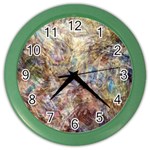 Mono Pour Blend  Color Wall Clock