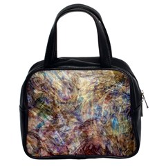 Mono Pour Blend  Classic Handbag (Two Sides) from ArtsNow.com Front