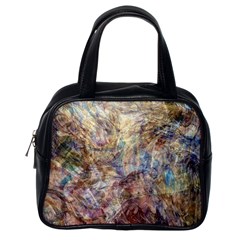 Mono Pour Blend  Classic Handbag (Two Sides) from ArtsNow.com Back